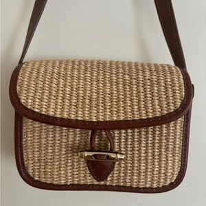 Sezane Mini Milo Bag Natural Textile